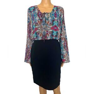 Nicole by Nicole Miller Bohemian Dress  Size 10